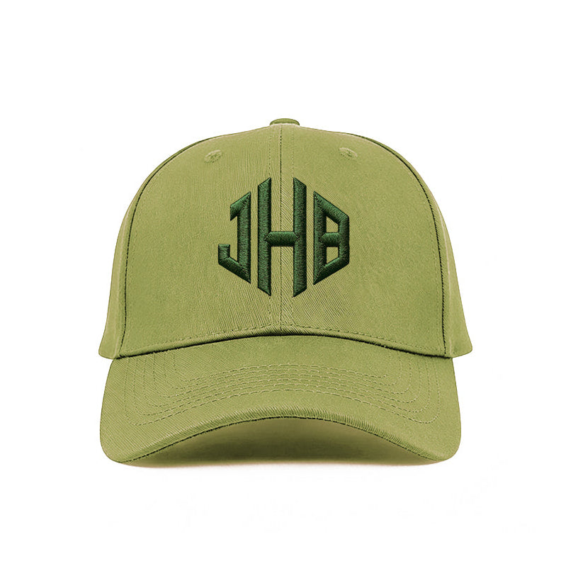 Pixel Vandal JHB Cap — Olive / Forest Green Edition
